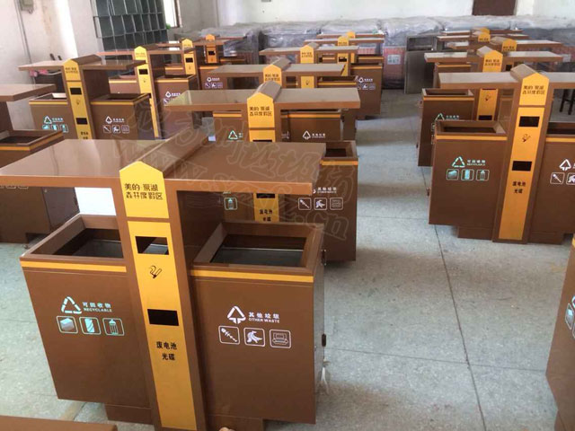 烤漆垃圾桶生產工藝？與噴漆垃圾桶區別