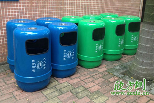 貴陽市政玻璃鋼果皮箱，來自欣方圳